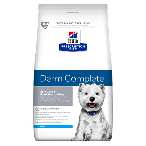 Hill's Prescription Diet Chien Derm Complete Mini