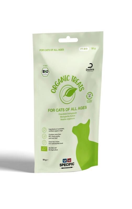 Specific FT-Bio Organic Treats 8 x 50 g