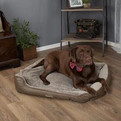 Scruffs Chateau Memory Foam Box Bed Latte XL