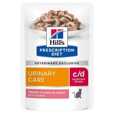 Hill's Prescription Diet Kat C/D Multicare Stress Maaltijdzakjes