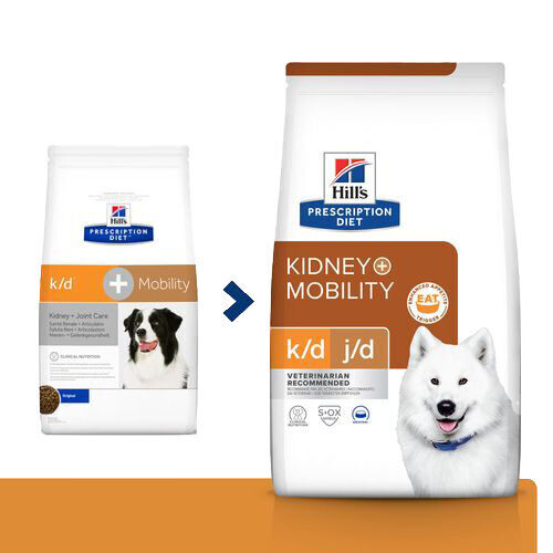 Hill's Prescription Diet Hond Kidney + Mobility K/D + J/D
