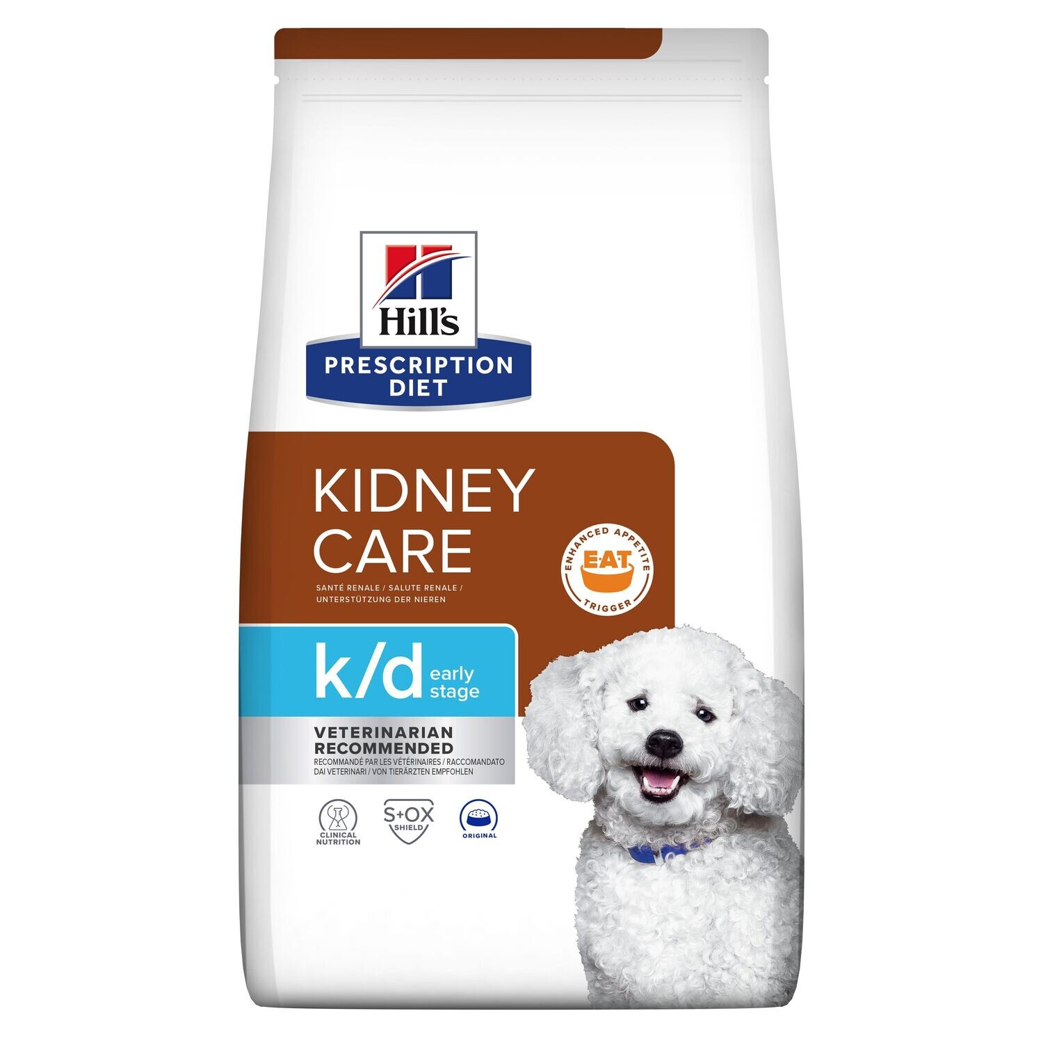 Hill's Prescription Diet Chien Kidney Care K/D Early Stage, Contenu: Croquettes 1.5 kg