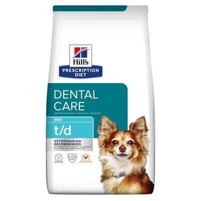 Hill's Prescription Diet Hond T/D Mini
