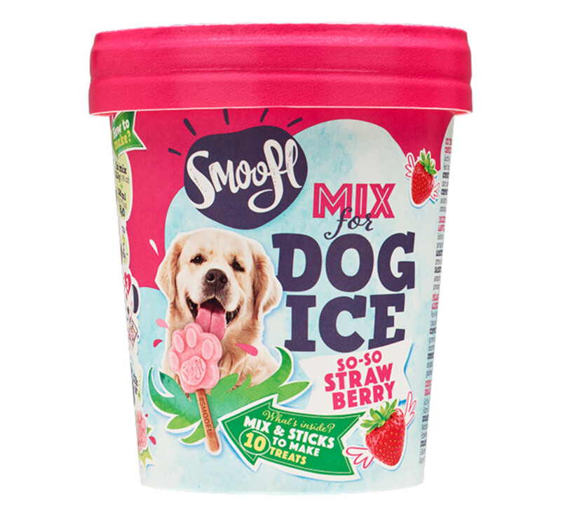 Smoofl Ice Treat Mix Strawberry 105 g