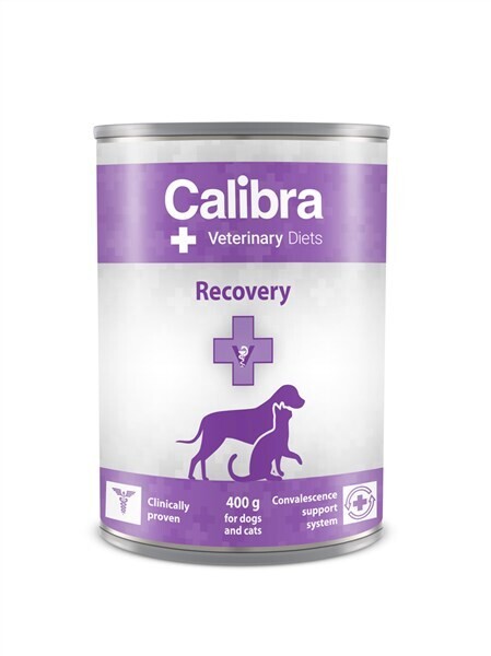 Calibra Veterinary Diets Recovery Blik | Smakelijke herstelvoeding voor  honden en katten