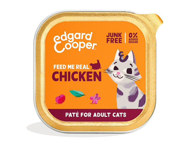 Edgard & Cooper Adult Kat Kuipje met Kip