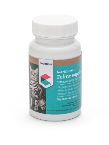 Nutricare Vet Feline Liver Support 80 comprimés