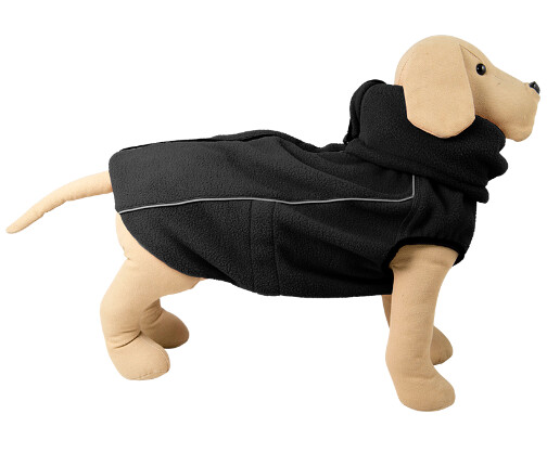 Fleece Jas Outdoor Jack & Vanilla Zwart Fleece Jas Outdoor Jack & Vanilla Zwart