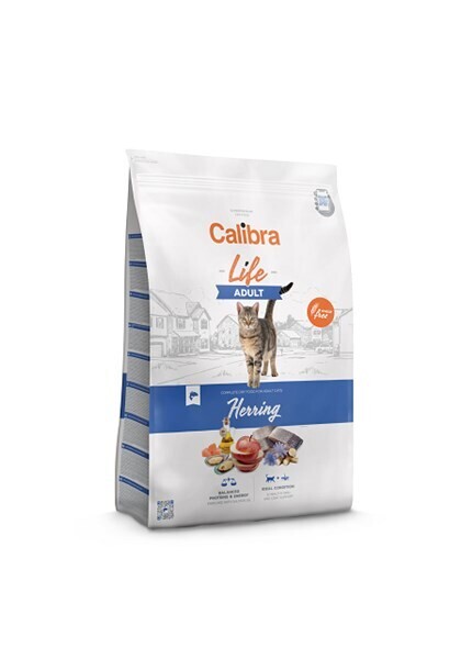 Calibra Chat Life Adulte Harengs, Inhoud: Brok 1,5 kg