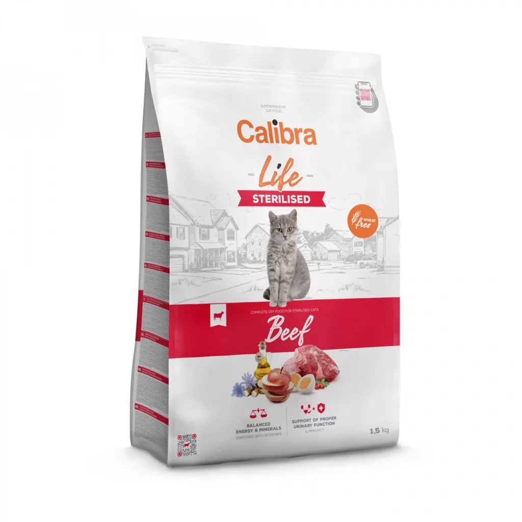 Calibra Chat Life Stérilisé Boeuf