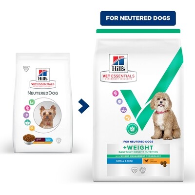 Hill's Vetessentials Multi-Benefit + Weight Hond Adult Small & Mini