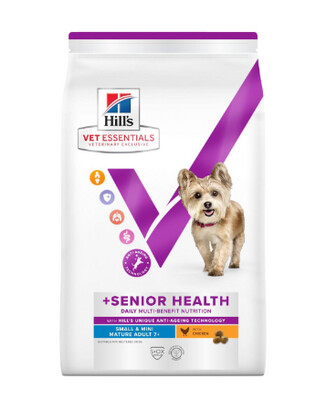 Hill's Vetessentials Multi-Benefit + Senior Health Mature Adult7+ Small & Mini