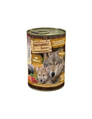 Natural Greatness Hond Beef With Iberian Pork, Green Beans And Sweet Potatoes Blikje 400 g