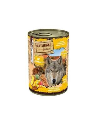 Natural Greatness Chien Kangaroo With Pineapple, Mango And Spirulina Exotic Boîte 400 g Natural Greatness Chien Kangaroo With Pineapple, Mango And Spirulina Exotic Boîte 400 g