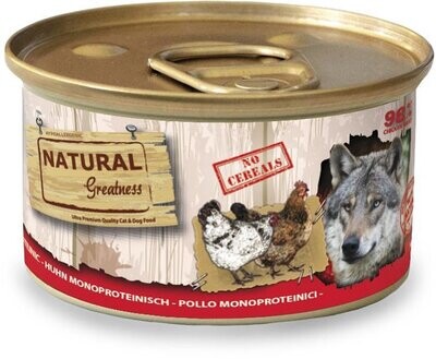 Natural Greatness Chien Monoproteic Chicken Recipe