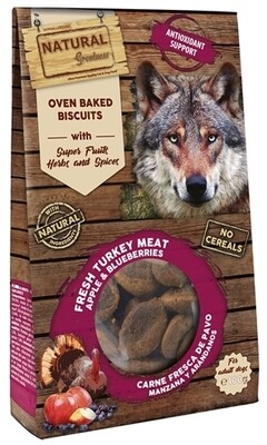 Natural Greatness Oven Baked Biscuits Antioxidant Support Hond 100 g