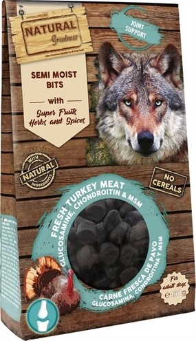 Natural Greatness Semi Moist Bits Joint Support Chien 150 g