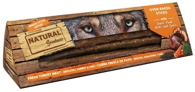 Natural Greatness Oven Baked Sticks Immune System Hond 150 g Natural Greatness Oven Baked Sticks Immune System Hond 150 g
