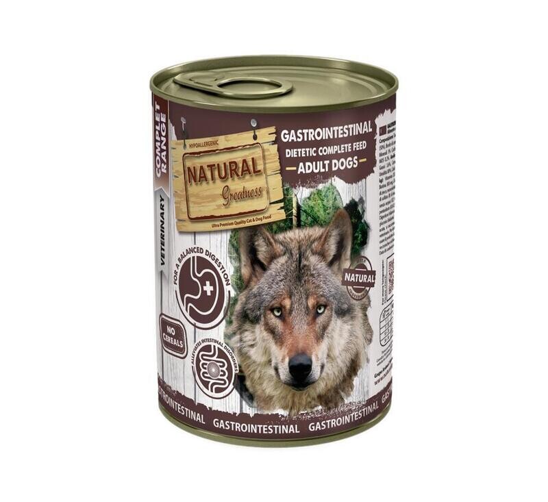 Natural Greatness Veterinary Diet Gastro Chien Boite 400 g