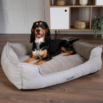 Scruffs Harvard Memory Foam Orthopedisch Box Bed Pearl Grey