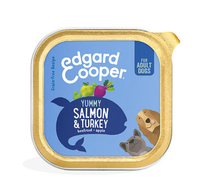 Edgard & Cooper Adult Hond Yummy Salmon & Turkey