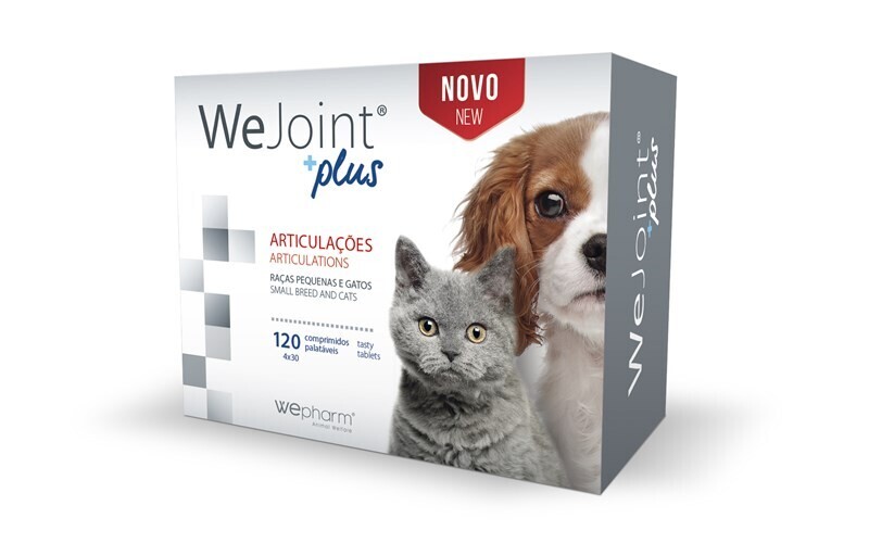 Wejoint +Plus, Inhoud: Small Breed & Cats 120 Tabletten