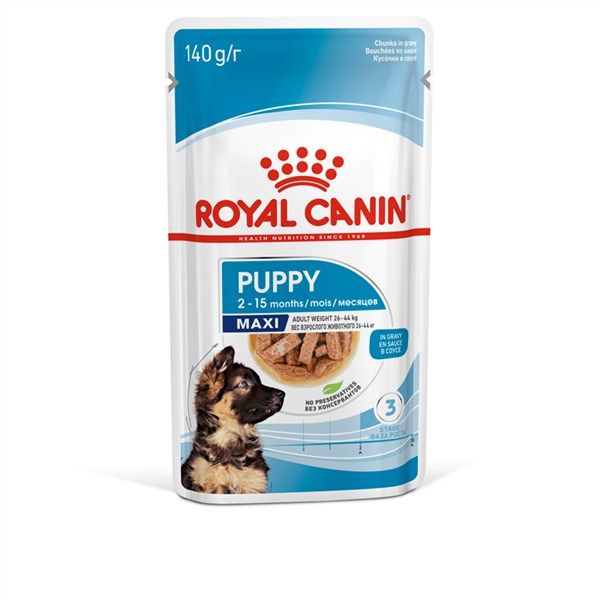 Royal Canin Maxi Puppy Sac De Repas 10 x 140 g 2+1 GRATUIT