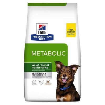 Hill's Prescription Diet Hond Metabolic Lam & Rijst Hill's Prescription Diet Hond Metabolic Lam & Rijst