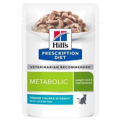 Hill's Prescription Diet Kat Metabolic Maaltijdzakjes
