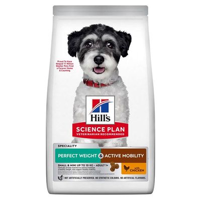 Hill's Science Plan Hond Perfect Weight & Active Mobility Small Adult Kip Hill's Science Plan Hond Perfect Weight & Active Mobility Small Adult Kip