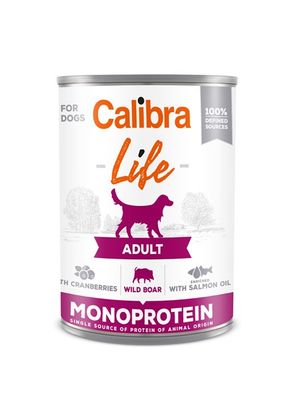 Calibra Dog Life Adult Wild Boar 6 x 400 g