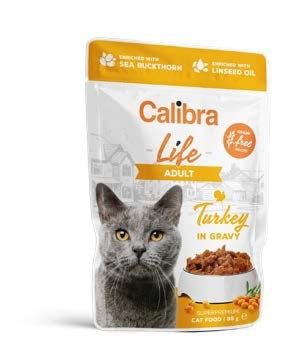 Calibra Cat Life Adult Turkey Pouch 28 x 85 g
