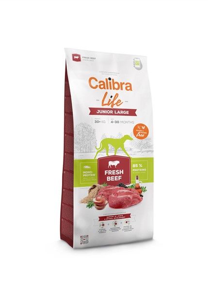 Calibra Dog Life Junior Large Breed Fresh Beef Calibra Dog Life Junior Large Breed Fresh Beef