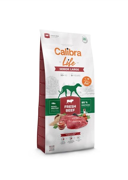 Calibra Dog Life Senior Large Breed Fresh Beef
