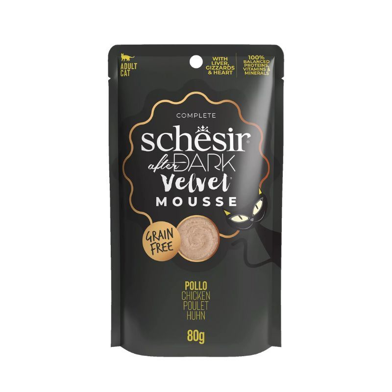 Schesir Dark Mousse Kat Kip 80 g