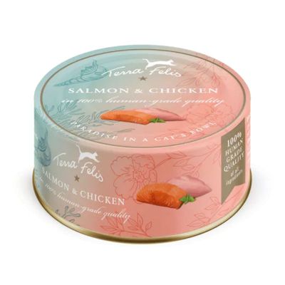 Terra Felis Kat Zalm en Kip 80 g