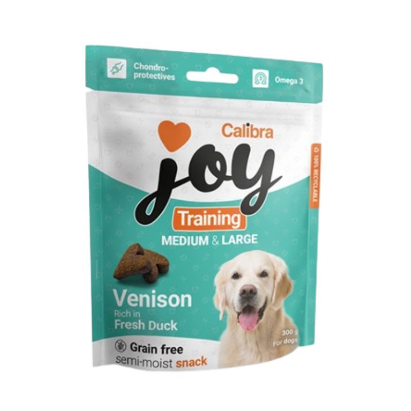 Calibra Joy Training Snack Hond Medium Large Hert en Eend 300 g