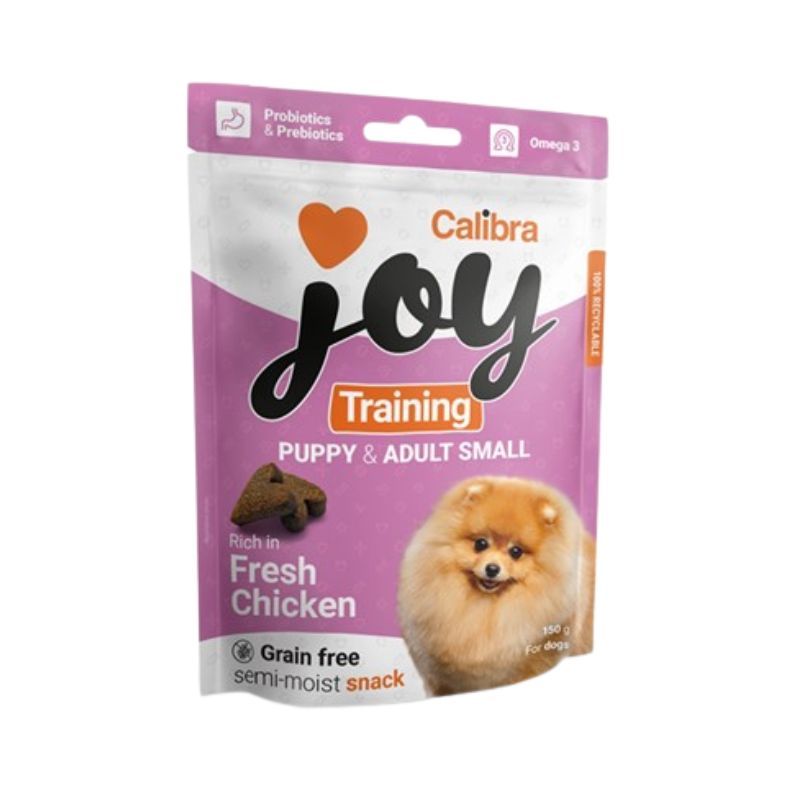 Calibra Joy Training Snack Chien Puppy Adult Small Poulet 150 g 3+1 GRATUIT