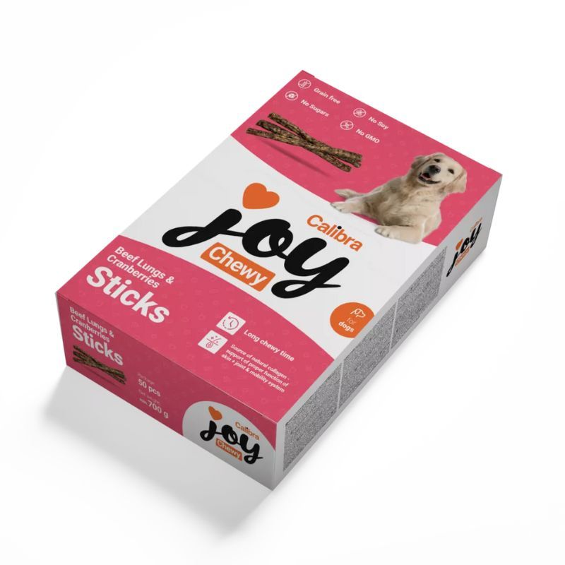 Calibra Joy Chewy Sticks Hond Rund en Veenbessen 700 g