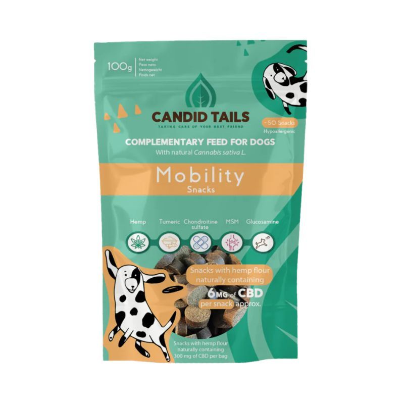 Candid Tails Mobility Snacks Met CBD Hond 100 g