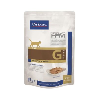Virbac HPM Soutien Digestif Chat Sachets Repas 12 x 85 g Virbac HPM Soutien Digestif Chat Sachets Repas 12 x 85 g