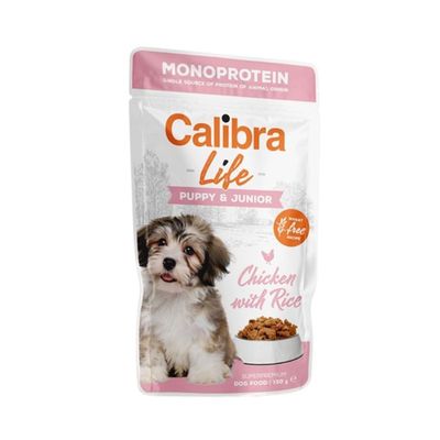 Calibra Dog Life Pouch Puppy & Junior Poulet 10 x 150 g Calibra Dog Life Pouch Puppy & Junior Poulet 10 x 150 g