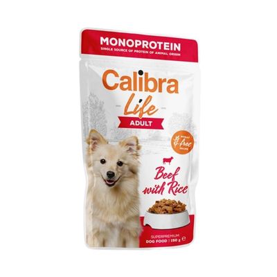 Calibra Dog Life Pouch Adulte Boeuf 10 x 150 g Calibra Dog Life Pouch Adulte Boeuf 10 x 150 g