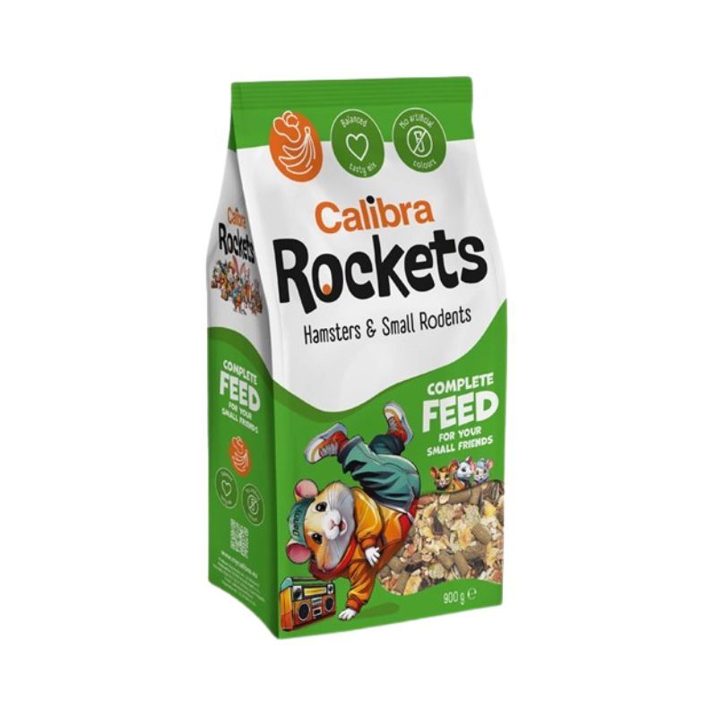 Calibra Rockets Mix Hamsters & Small Rodents 900 g