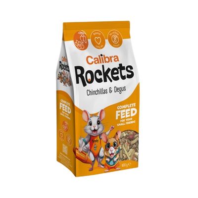 Calibra Rockets Mix Chinchillas & Degus 900 g Calibra Rockets Mix Chinchillas & Degus 900 g
