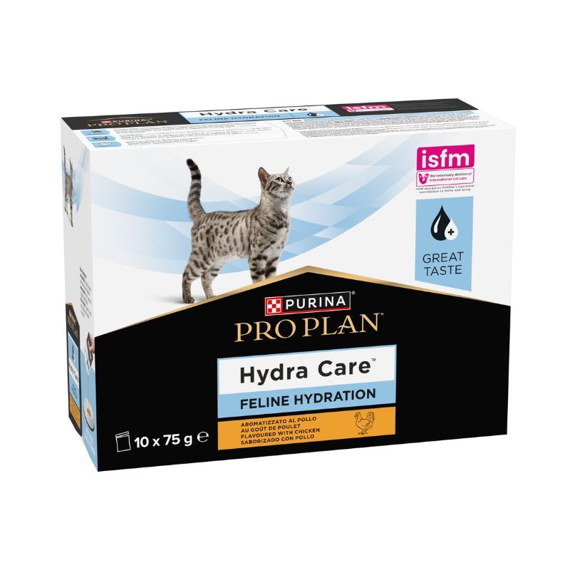 Purina Pro Plan Hydra Care Feline Hydration, Contenu: Poulet 10 x 75 g
