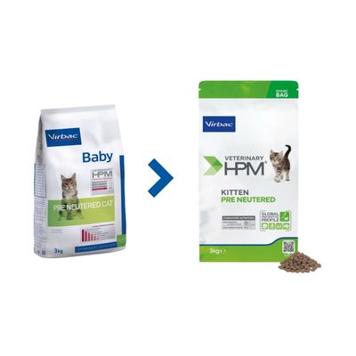 Virbac Veterinary HPM Kitten Pre Neutered Kat Virbac Veterinary HPM Kitten Pre Neutered Kat