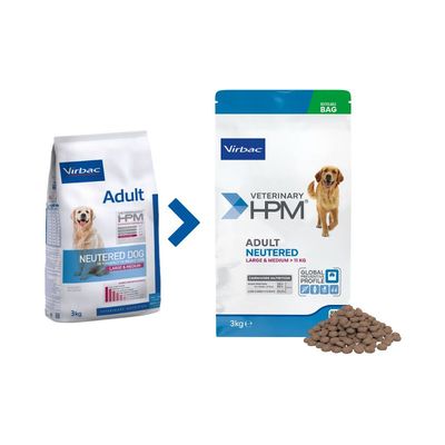 Virbac Veterinary HPM Adult Hond Neutered Large & Medium Virbac Veterinary HPM Adult Hond Neutered Large & Medium