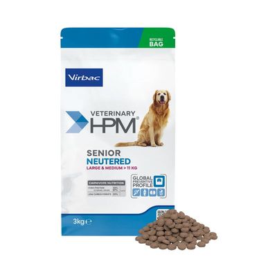 Virbac Veterinary HPM Sénior Chien Stérilisé Grand & Moyen