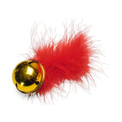 Jouet Beeztees Cloche de Noël Aavec Plume